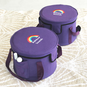 2 x Purple Carry Bags (holds set of 7 bowls)
