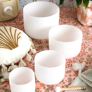 Set of 4 Bowls White
